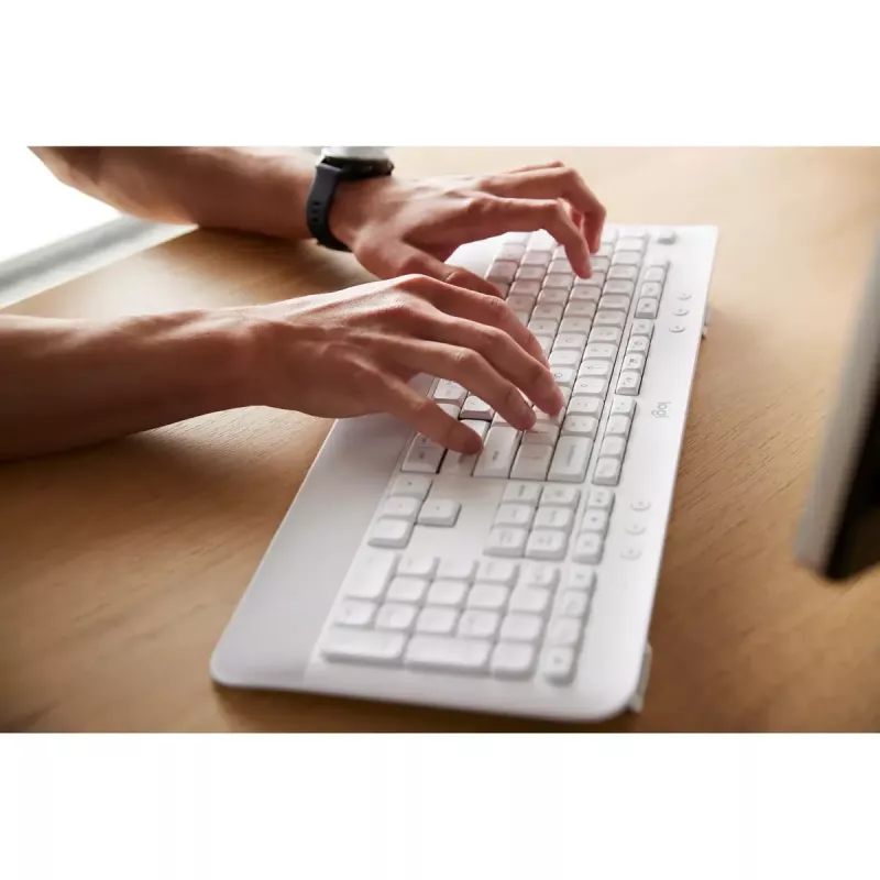 Logitech Signature MK650 Combo for Business – Teclado y ratón inalámbricos de tamaño completo