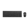 Kensington K75562DE, inalámbrico, RF inalámbrico, membrana, QWERTZ, Negro, ratón incluido