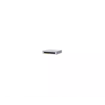 Cisco Business 110 Series switch no gestionado - 8 puertos GE parcial PoE sobremesa fuente de alimentación ext.