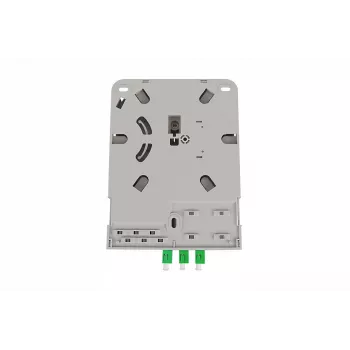 DIGITUS unidad de distribución doméstica FTTH. 3x LC/APC Dúplex OS2. IP54. Listo para empalme