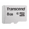 TRANSCEND Tarjeta Micro-SDHC 300S 8GB UHS-I U1 sin adaptador