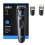 Braun BT3520 Recortadora de barba batería 40 2 cm Negro, Azul