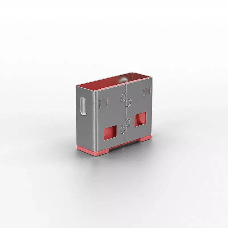 Lindy Bloqueador de puertos USB (sin llave) – pack de 10, Rosa, Bloqueador de puertos, USB Type-A, Rosa, Acrilonitrilo Butadieno Estireno (ABS), 10 uds., Bolsa de plástico