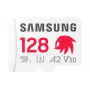 Tarjeta de memoria MicroSDXC Samsung MB-MD128S, 128 GB, UHS-I, Class 10, U3, Lectura hasta 180 MB/s, Escritura 130 MB/s