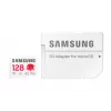 Tarjeta de memoria MicroSDXC Samsung MB-MD128S, 128 GB, UHS-I, Class 10, U3, Lectura hasta 180 MB/s, Escritura 130 MB/s