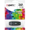 EMTEC C410 Color Mix - 32GB Memoria USB - USB 2.0 - Azul