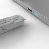 Lindy 40452 set de bloqueadores de puertos USB Tipo A, 4 bloqueos con llave, azul