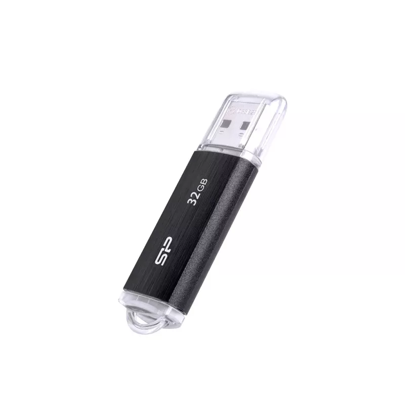 SILICON POWER Ultima U02 - 32 GB Memoria USB - USB 2.0 - Negro