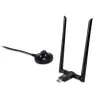 Adaptador de red USB Wi-Fi Dualband AC1200 LevelOne, canal 1-13