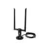 Adaptador de red USB Wi-Fi Dualband AC1200 LevelOne, canal 1-13