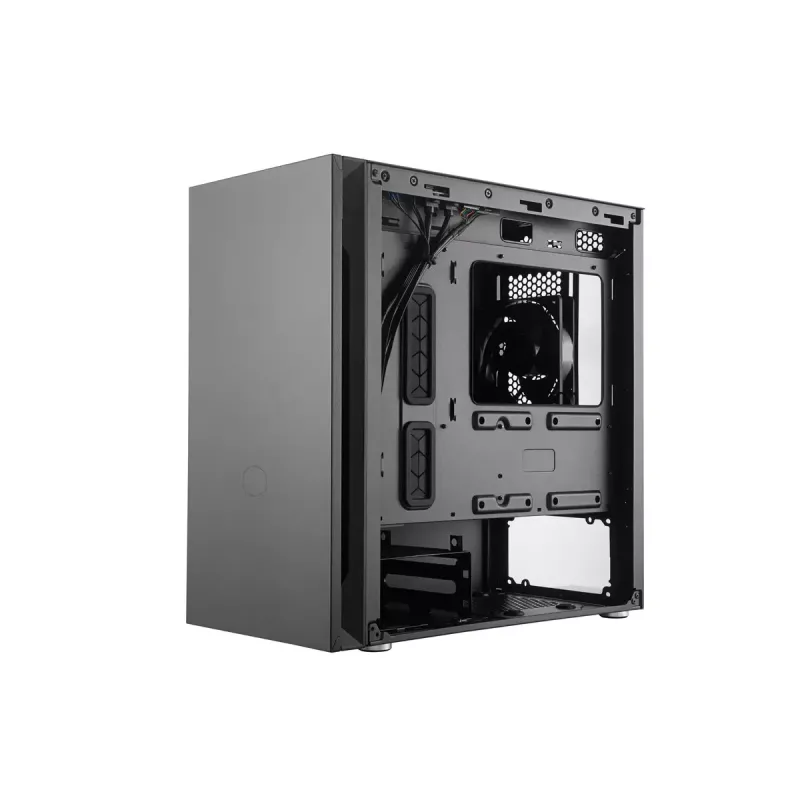 COOLER MASTER Caja CPU Silencio S400 Mini Tower negra sin Tg