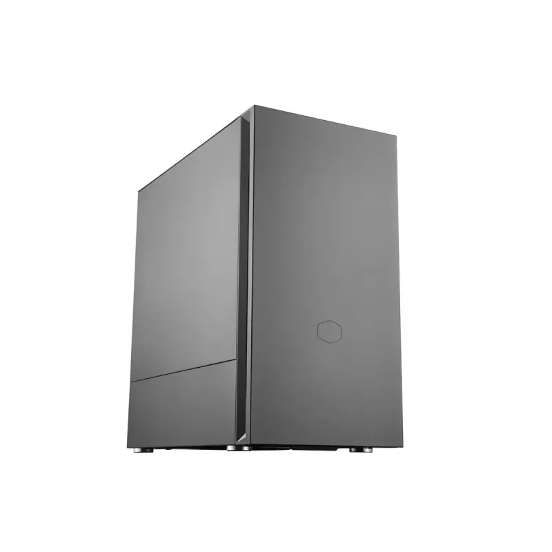 COOLER MASTER Caja CPU Silencio S400 Mini Tower negra sin Tg