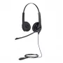 Jabra BIZ 1500 Duo QD EMEA, con cable, oficina/call center, 20 - 4500 Hz, 74 g, auricular, negro