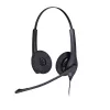 Jabra BIZ 1500 Duo QD EMEA, con cable, oficina/call center, 20 - 4500 Hz, 74 g, auricular, negro
