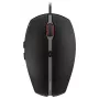 CHERRY GENTIX 4K Ratón con cable, negro, USB, ambidiestro, óptico, USB, 3600 DPI, negro