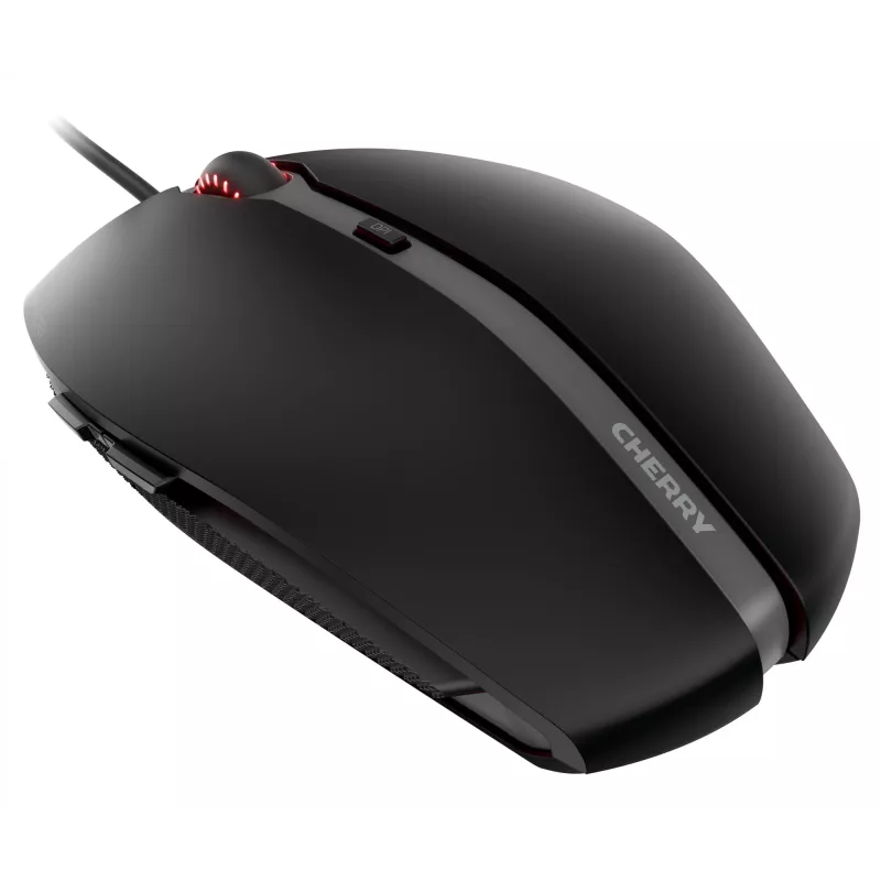 CHERRY GENTIX 4K Ratón con cable, negro, USB, ambidiestro, óptico, USB, 3600 DPI, negro