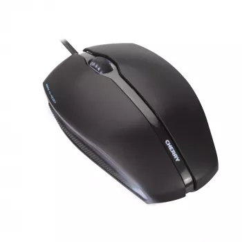 CHERRY GENTIX RATÓN CON CABLE ILUMINADO, negro, USB, ambidiestro, óptico, USB Type-A, 1000 DPI, negro