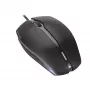 CHERRY GENTIX RATÓN CON CABLE ILUMINADO, negro, USB, ambidiestro, óptico, USB Type-A, 1000 DPI, negro