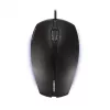 CHERRY GENTIX RATÓN CON CABLE ILUMINADO, negro, USB, ambidiestro, óptico, USB Type-A, 1000 DPI, negro