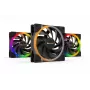be quiet! Light Wings ventilador ARGB PWM High-Speed de 120 mm, negro, pack de 3