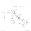 Neomounts WL70-450BL11 soporte de pared para monitor/TV 17-32