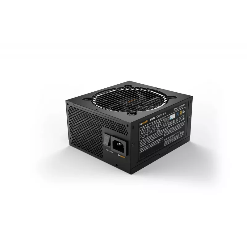 be quiet Pure Power 12 M fuente de alimentación 850 W 20+4 pin ATX ATX negro