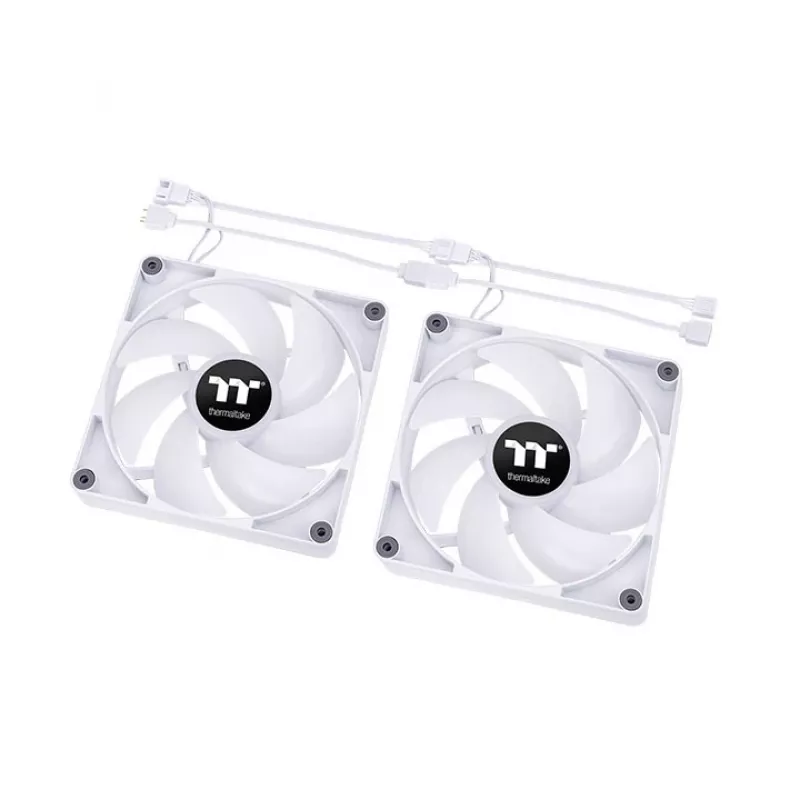 Ventilador Thermaltake TT CT140 ARGB Sync White 500-1500 RPM Rodamiento hidráulico