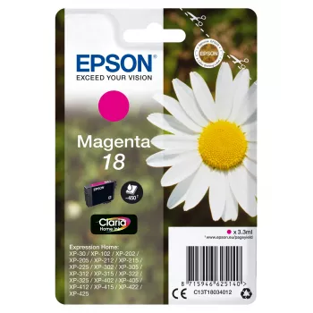 Epson Daisy pack individual magenta 18 tinta Claria Home