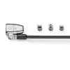 Candado universal con llave Kensington ClickSafe 2.0 para portátiles