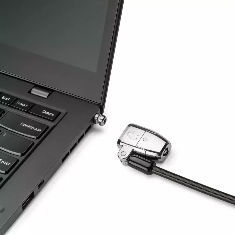 Candado universal con llave Kensington ClickSafe 2.0 para portátiles