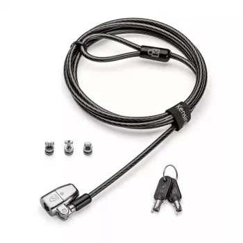 Candado universal con llave Kensington ClickSafe 2.0 para portátiles