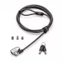Candado universal con llave Kensington ClickSafe 2.0 para portátiles