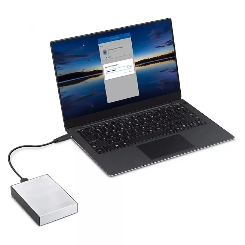 Seagate One Touch disco duro externo portátil (HDD), 5 TB, USB 3.0, plateado