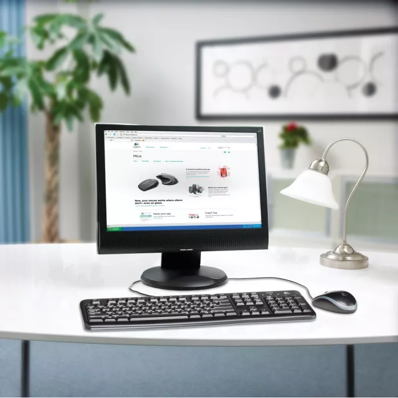 Teclado LOGITECH K120 - para empresas azerty belga