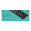 Teclado LOGITECH K120 - para empresas azerty belga