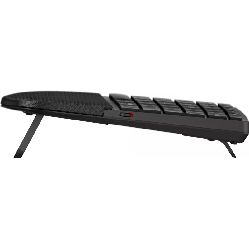 Teclado HP 685 Comfort Dual-Mode 8T6L9UT#ABB, inalámbrico 2,4 GHz, multidispositivo, 23 teclas programables, tamaño completo, QWERTY inglés internacional, negro