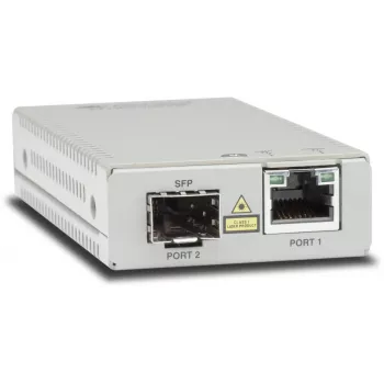 Allied Telesis AT-MMC2000/SP-960 convertidor de medios de red 1000 Mbit/s 850 nm multimodo Plata