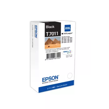 Cartucho Epson Ink C13T70114010 T7011 XXL Negro