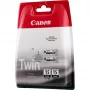 Cartucho de tinta Canon BCI-15BK Negro (Twin Pack), Negro, tinta pigmentada, 2 uds., 242 páginas, multipack