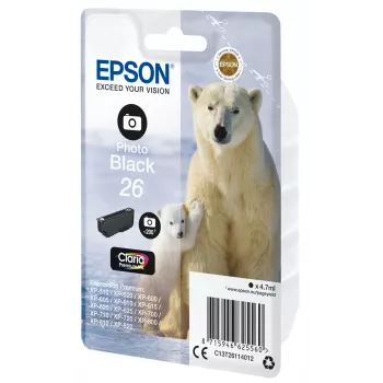 Epson Polar Bear unidad individual FotoNegro 26 Claria Premium Ink