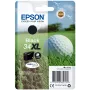 Epson Golfball unidad individual Negro 34XL tinta DURABrite Ultra, alta autonomía (XL), Negro, tinta pigmentada, 16,3 ml, 1 unidad, 1100 páginas
