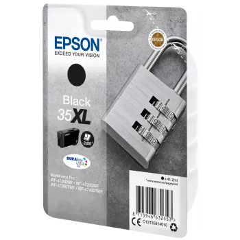 Epson Padlock unidad individual Negro 35XL tinta DURABrite Ultra