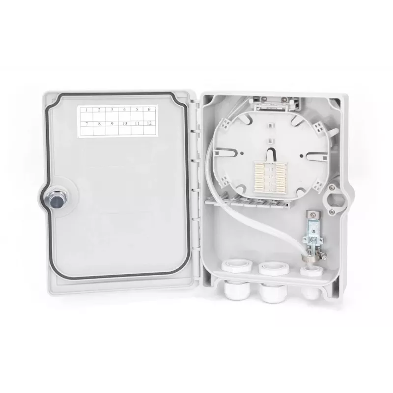 Caja FTTH exterior DIGITUS para 6x adaptador SC/DX, IP65