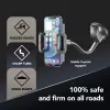 Cellularline Hug Flexi - Soporte universal para smartphone de coche con ventosa