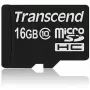 Memoria flash Transcend 16 GB MicroSDHC Class 10 TS16GUSDC10