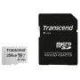 Tarjeta Micro SDXC TRANSCEND 300S 256 GB UHS-I U3 con adaptador