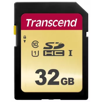 Tarjeta SDHC TRANSCEND 500S 32 GB UHS-I U1 MLC