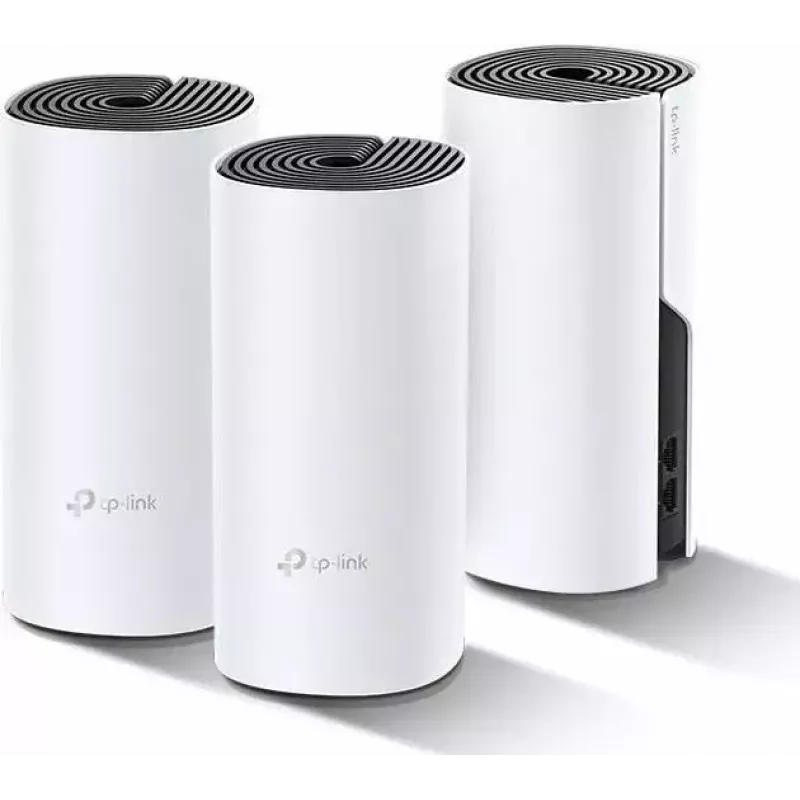 TP-Link AC1200 + AV1000 sistema Wi-Fi Mesh híbrido para todo el hogar, pack de 3