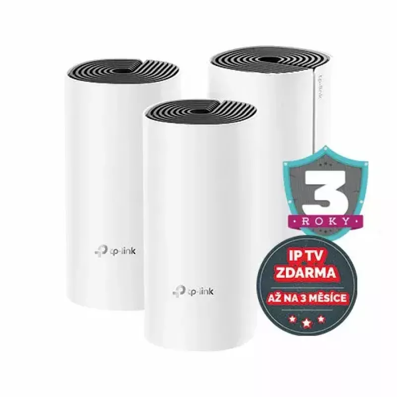TP-Link AC1200 + AV1000 sistema Wi-Fi Mesh híbrido para todo el hogar, pack de 3