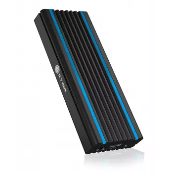 ICY BOX IB-1824ML-C31 carcasa SSD negra M.2